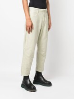 Thumbnail for your product : Stone Island Shadow Project Zip-Detail Straight-Leg Trousers