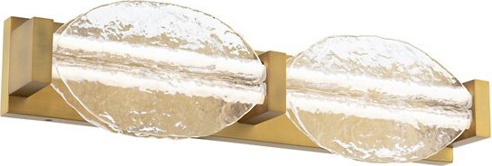 Modern Forms Deco LED Vanity Light in Brass