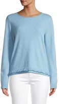 Thumbnail for your product : Lilly Pulitzer Straight-Fit Vista Knit Fringe Crewneck
