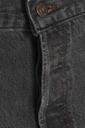 Levi's Re/Done By Re/done By Distressed High-rise Slim-leg Jeans