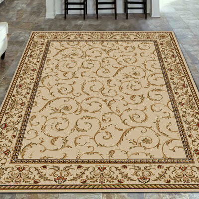Fleur De Lis Living Murfreesboro Ivory Area Rug