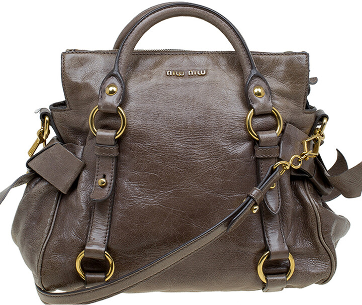 miu miu grey bag