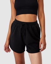 Thumbnail for your product : Cotton On Body Active - Women's Black High-Waisted - Lifestyle On Ya Bike Fleece Shorts - Size M at The Iconic