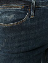 Thumbnail for your product : Frame Mid Rise Distressed Skinny Jeans