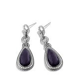Thumbnail for your product : David Yurman Anjou Drop Earrings with Black Orchid and Diamonds