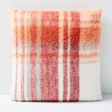Thumbnail for your product : west elm Flannel Herringbone Blanket - Dark Red