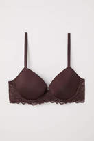 Thumbnail for your product : H&M Microfiber Push-up Bra - Beige - Women