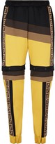 Thumbnail for your product : Fendi FF stripe panelled track pants
