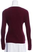 Thumbnail for your product : Alexander Wang T by Crew Neck Long Sleeve Sweater