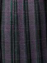 Thumbnail for your product : Marco De Vincenzo Checked Pleated Skirt
