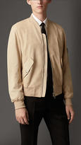 Thumbnail for your product : Burberry Suede Bomber Jacket