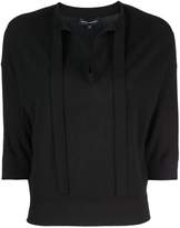 Thumbnail for your product : Narciso Rodriguez tie neck jumper