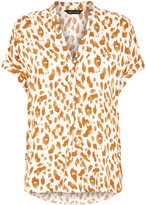 Thumbnail for your product : New Look Leopard Print Short Sleeve Shirt