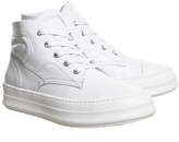 Thumbnail for your product : Oki-Kutsu Oki Kutsu Ichi Hip Top Sneaker White Mono Leather