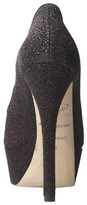 Thumbnail for your product : Brian Atwood Bambola Peep Toe in Fuchsia Sparkle Leather