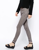 Thumbnail for your product : Vila Fada Houndstooth Print Pant