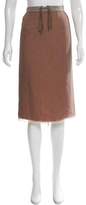 Thumbnail for your product : Marni Midi Silk Skirt