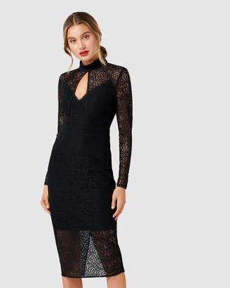 Forever New Kim Long Sleeve Lace Dress