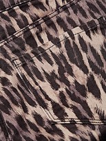 Thumbnail for your product : L'Agence Margot High-Rise Ankle Skinny Leopard-Print Jeans