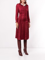 Thumbnail for your product : Chanel Pre Owned Long-Sleeve Midi Dress