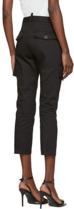 DSQUARED2 Black Multi-Pocket Trousers