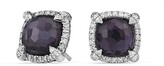Thumbnail for your product : David Yurman Châtelaine Pavé Bezel Earring with Gemstone & Diamonds/9mm