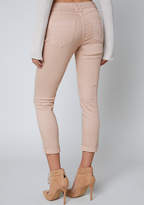 Thumbnail for your product : Bebe Ripped Heartbreaker Jeans