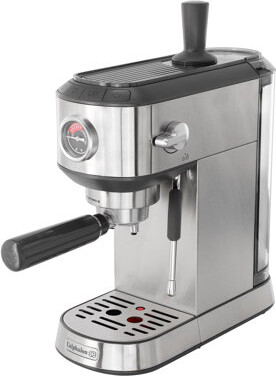 Calphalon Miniatura Compact Espresso Machine and Milk Frother in Silver