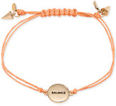 Thumbnail for your product : Rachel Roy Gold-Tone Crystal Peach Ohm Slider Bracelet