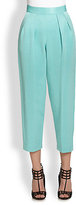 Thumbnail for your product : MSGM High-Waisted Cropped Pants