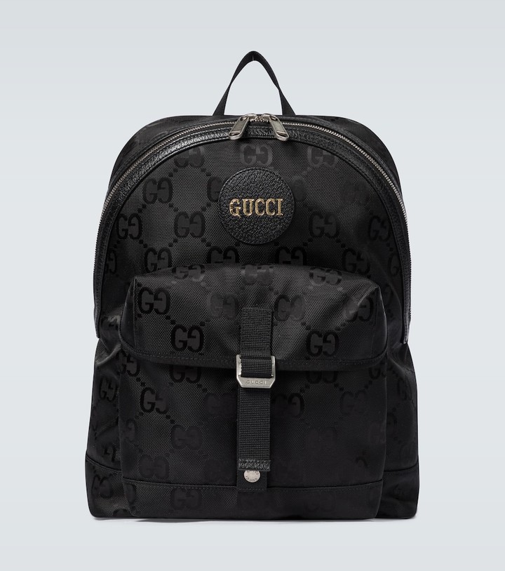 all black gucci backpack