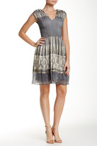 Thumbnail for your product : Max Studio Smocked Jacquard Dress
