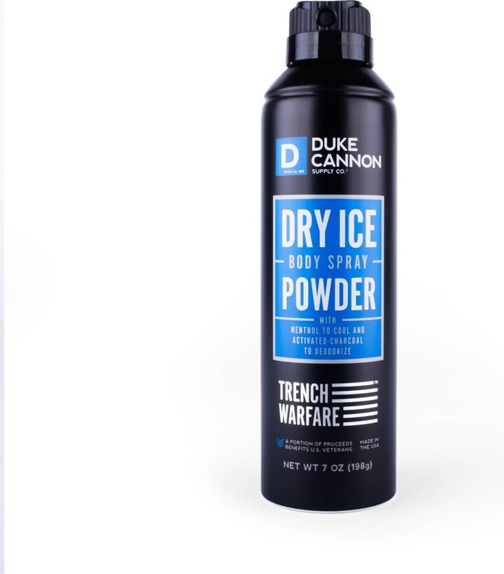 Duke Cannon Supply Co. Dry Ice Body Spray Powder 7oz ShopStyle Sun Care