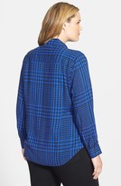 Thumbnail for your product : Foxcroft Glen Plaid Shirt (Plus Size)