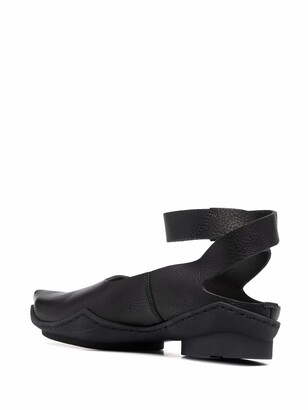 Trippen Frolic F leather ballerina shoes