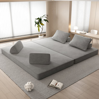 Latitude Run Luxurious Plush Marshmallow Sofa Perfect For Comfort And Style In Any Living Room