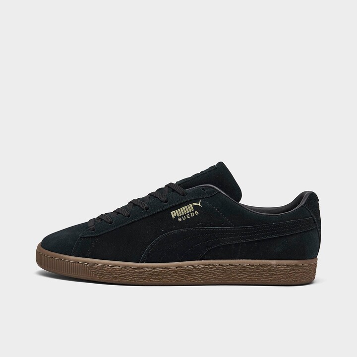 Puma Suede Men's Black Shoes | ShopStyle