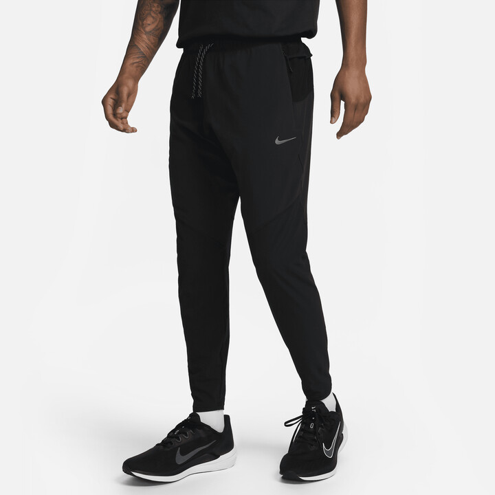 Nike Men's Dri-FIT Running Division Phenom Slim-Fit Running Pants in Black  - ShopStyle