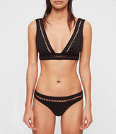 Thumbnail for your product : AllSaints Gorah Bikini Top