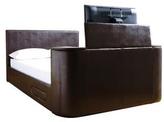 Thumbnail for your product : Radcliffe Faux Leather TV Bed Frame