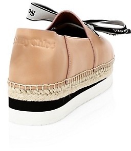 See by chloé essie leather espadrilles Clearance