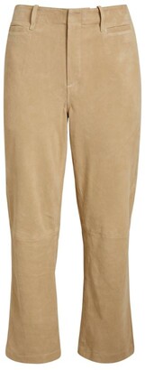 Frame Suede Le Tomboy Trousers