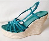 Thumbnail for your product : Castaner Blue Suede Sandals