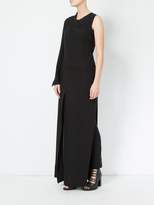 Thumbnail for your product : Ann Demeulemeester double breasted one shoulder dress