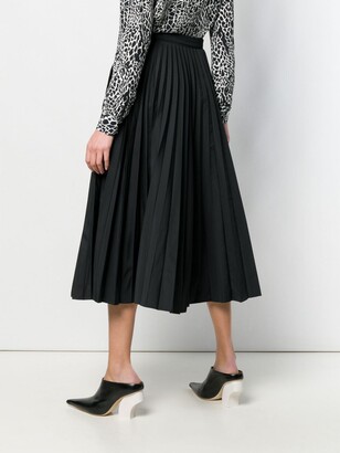 Valentino Midi Pleated Skirt