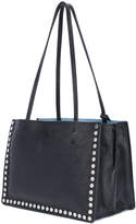 Thumbnail for your product : Prada Etiquette studded tote bag