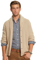 Thumbnail for your product : Polo Ralph Lauren Carded-Cotton Shawl Cardigan