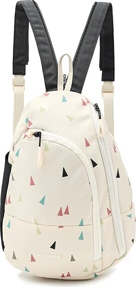 Sherpani Wayfarer Mini Convertible Pack Shoulder Handbags Terrazzo, Polyester