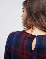 Thumbnail for your product : Esprit Check Print Smock Top