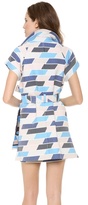 Thumbnail for your product : Thakoon Short Sleeve Belted Trench